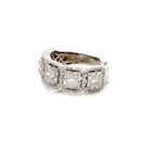 Load image into Gallery viewer, White Gold Princess Cut Diamond Ring
