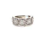 Load image into Gallery viewer, White Gold Princess Cut Diamond Ring
