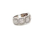 Load image into Gallery viewer, White Gold Princess Cut Diamond Ring

