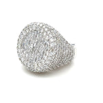 Load image into Gallery viewer, White Gold Round Pop Ring
