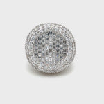 Load and play video in Gallery viewer, White Gold Round Pop Ring
