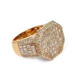 Load image into Gallery viewer, 14K Rose Gold VS 1 Baguette Diamond Ring 5 CTW
