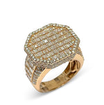 Load image into Gallery viewer, 14K Rose Gold VS 1 Baguette Diamond Ring 5 CTW
