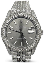 Load image into Gallery viewer, Rolex Datejust 41MM Stainless Steel Jubilee 26 CTW
