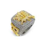 Load image into Gallery viewer, 14K Gold Custom Mens Championship 20 CTW Diamond Ring
