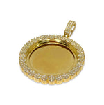 Load image into Gallery viewer, 14K Yellow Gold Memorial Diamond Pendant 2.2 CTW
