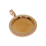 Load image into Gallery viewer, 14K Rose Gold Memorial Diamond Pendant 2.7 CTW with chain
