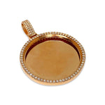 Load image into Gallery viewer, 14K Rose Gold Memorial Diamond Pendant 3.5 CTW
