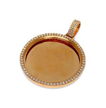 Load image into Gallery viewer, 14K Rose Gold Memorial Diamond Pendant 3.5 CTW
