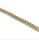 Load image into Gallery viewer, 14K Yellow Gold VS1 Diamond Miami Cuban Necklace 35 CTW
