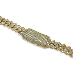 Load image into Gallery viewer, 14K Yellow Gold VS1 Diamond Miami Cuban Necklace 35 CTW
