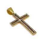 Load image into Gallery viewer, VS1 2.75 CTW Diamond Cross 14k Yellow Gold

