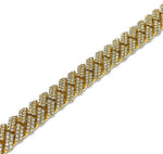 Load image into Gallery viewer, VS1 Diamond 14K Yellow Gold Cuban Necklace 30 CTW
