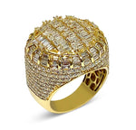 Load image into Gallery viewer, 14K Yellow Gold Baguette Diamond Ring 7 CTW
